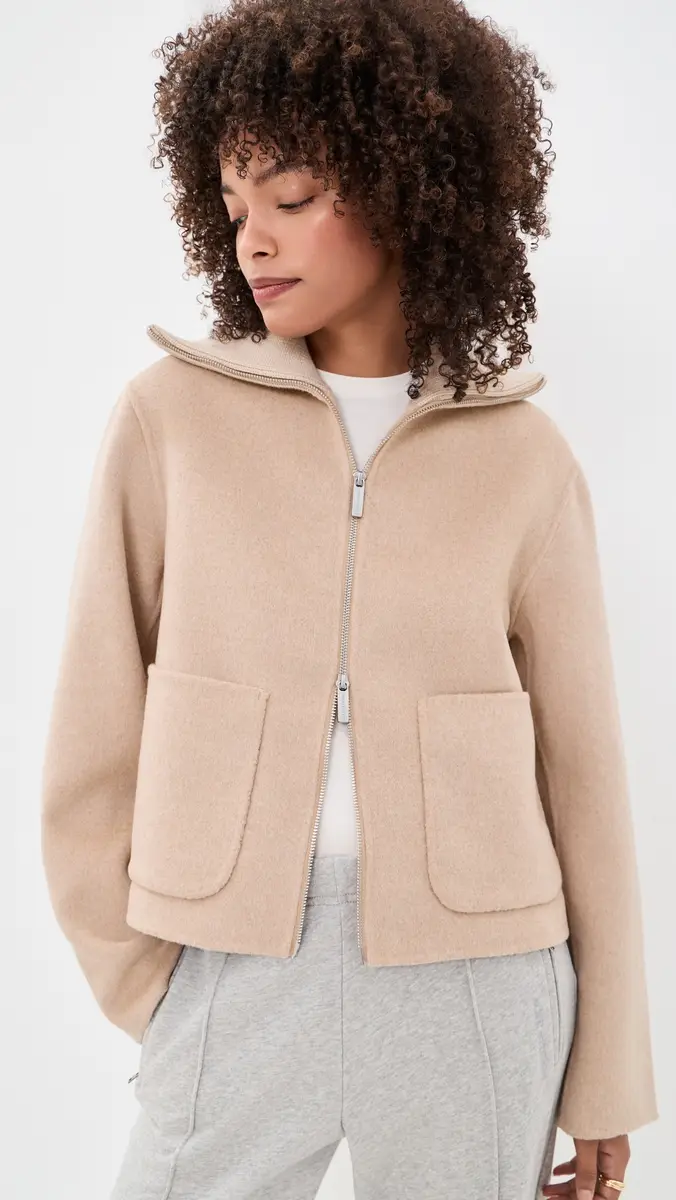 Sweaty Betty Wool Cropped Jacket | Thumbnail 2 Sweaty Betty Wool Cropped Jacket | Thumbnail 2