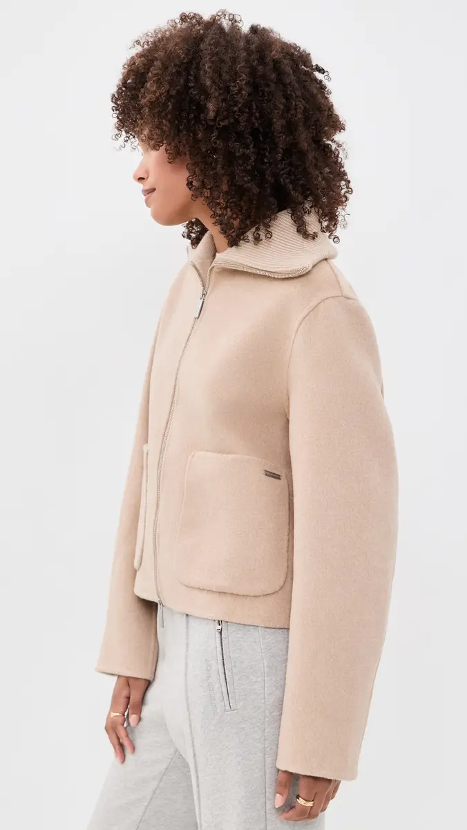 Sweaty Betty Wool Cropped Jacket | Thumbnail 4 Sweaty Betty Wool Cropped Jacket | Thumbnail 4