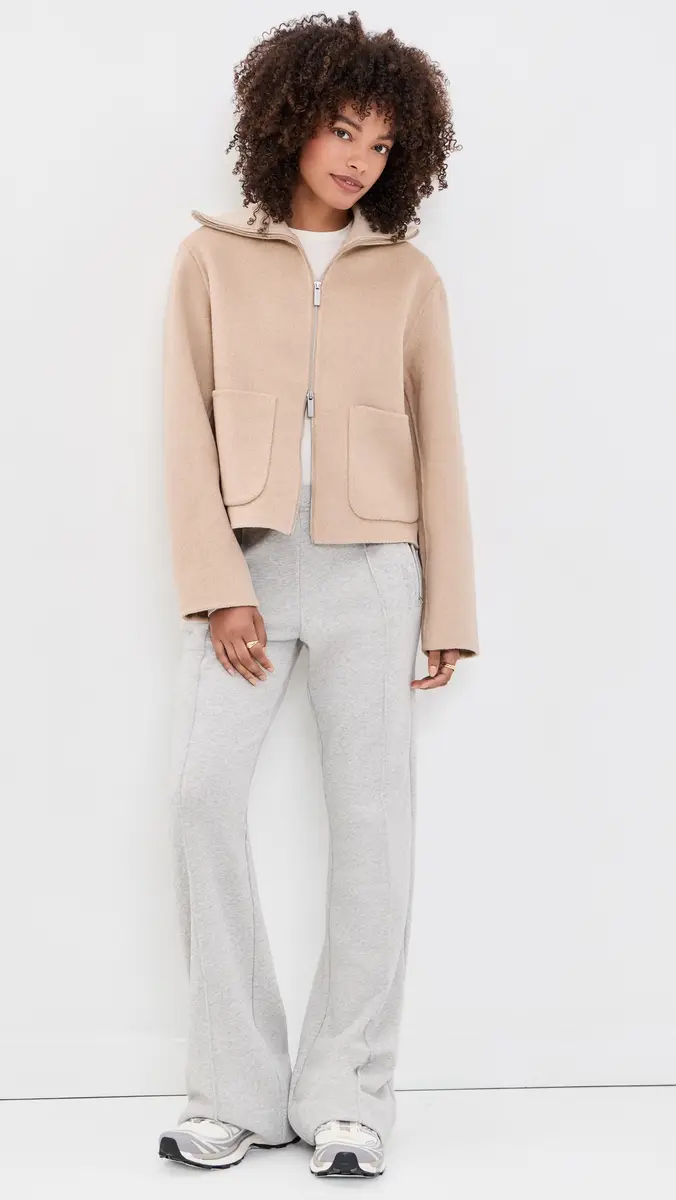 Sweaty Betty Wool Cropped Jacket | Thumbnail 5 Sweaty Betty Wool Cropped Jacket | Thumbnail 5