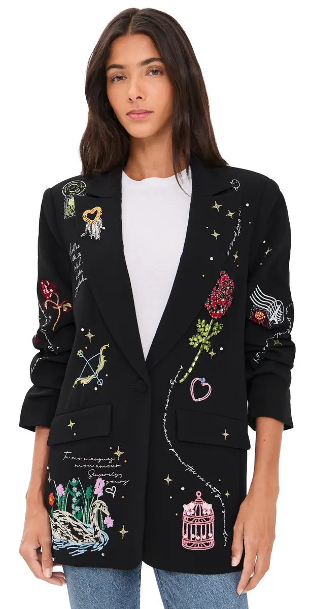 Starry Scribbles Kelsa Blazer