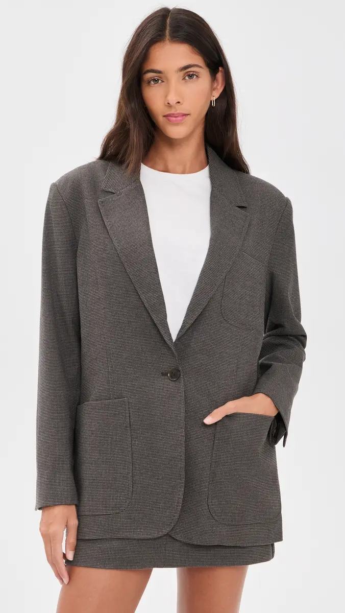 GOOD AMERICAN The Oversized Blazer | Thumbnail 2 GOOD AMERICAN The Oversized Blazer | Thumbnail 2