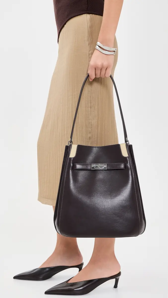 Tory Burch Lee Radziwill Bucket Bag | Thumbnail 3 Tory Burch Lee Radziwill Bucket Bag | Thumbnail 3