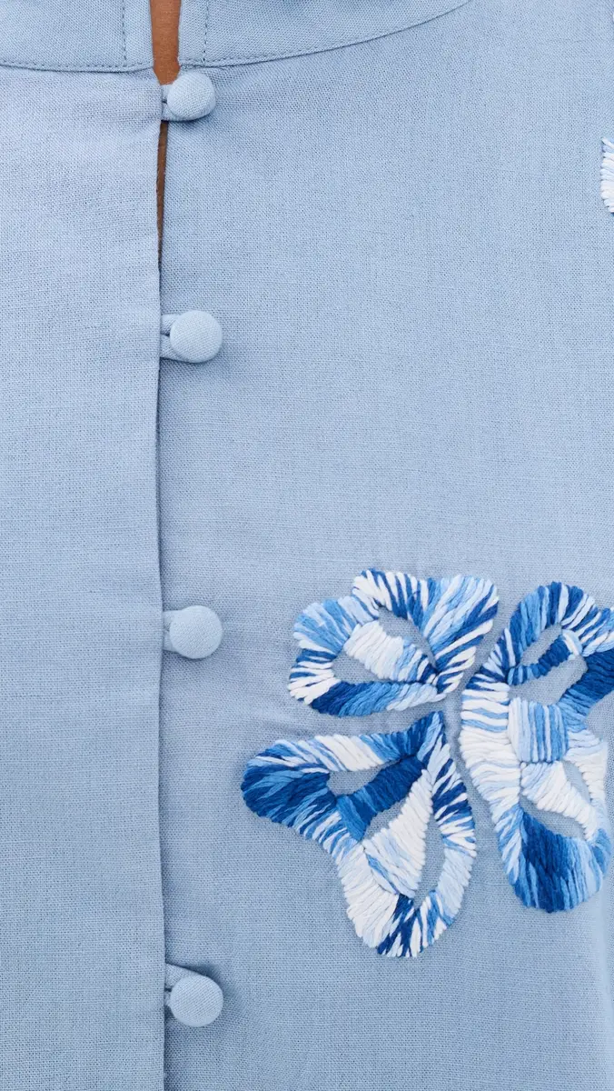 La Vie Style House Floral Mini Caftan | Thumbnail 6 La Vie Style House Floral Mini Caftan | Thumbnail 6