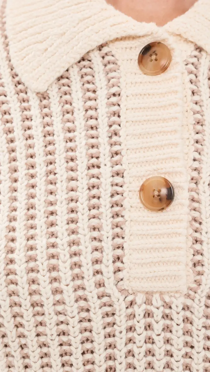 Faherty Heirloom Cotton Sweater Polo | Thumbnail 6 Faherty Heirloom Cotton Sweater Polo | Thumbnail 6