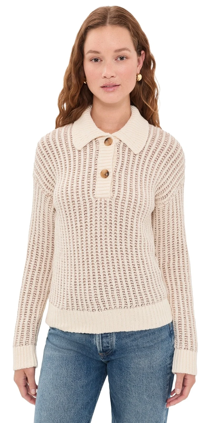 Heirloom Cotton Sweater Polo