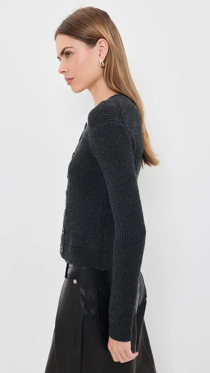 R13 Double Breasted Wool Cardigan | Thumbnail 4