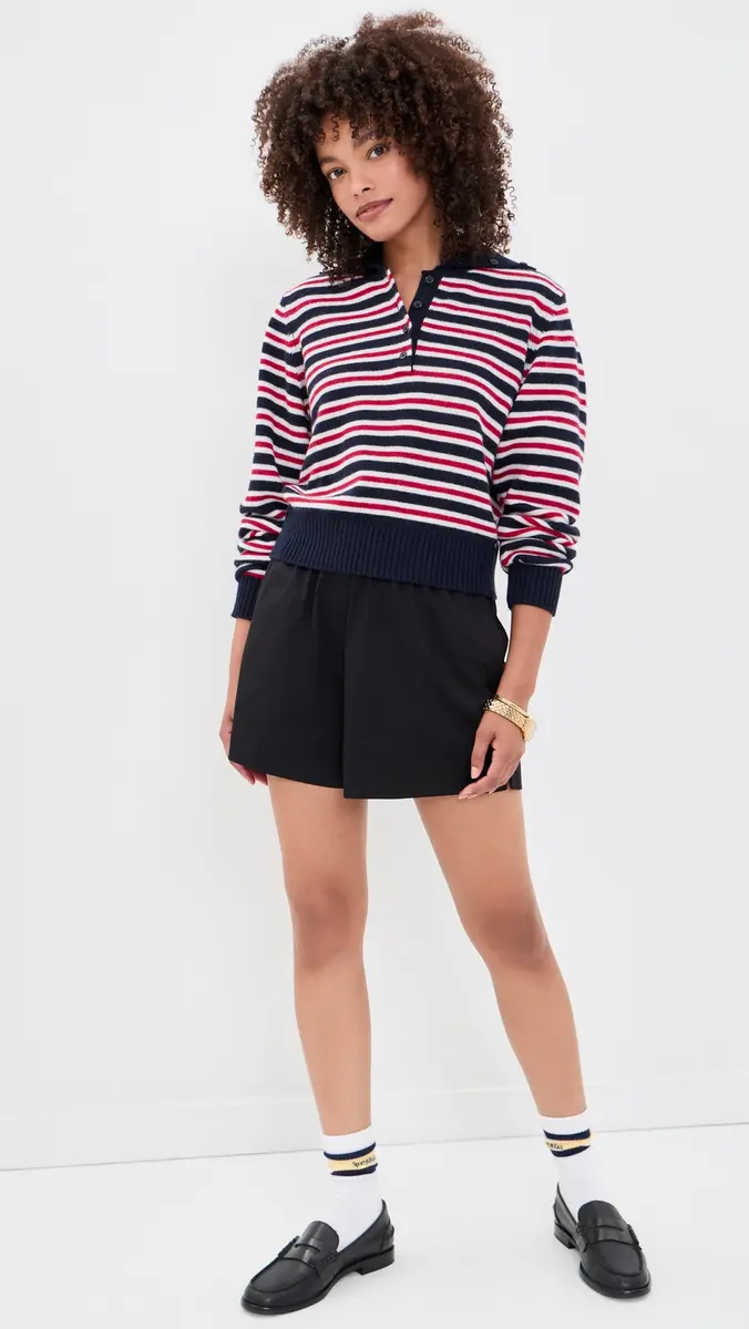Rowing Blazers Wide Collar Polo Sweater | Thumbnail 5 Rowing Blazers Wide Collar Polo Sweater | Thumbnail 5