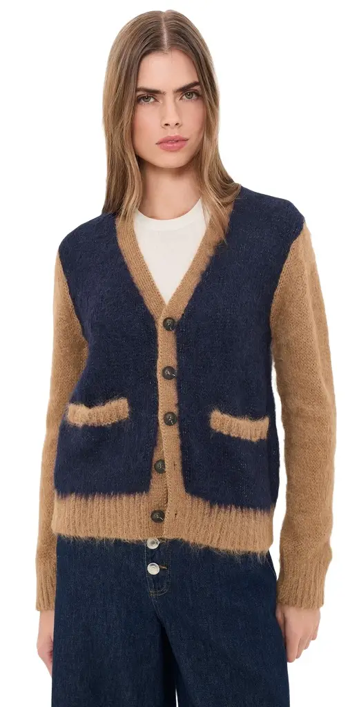 THE GREAT. The Wellington Alpaca Cardigan THE GREAT. The Wellington Alpaca Cardigan