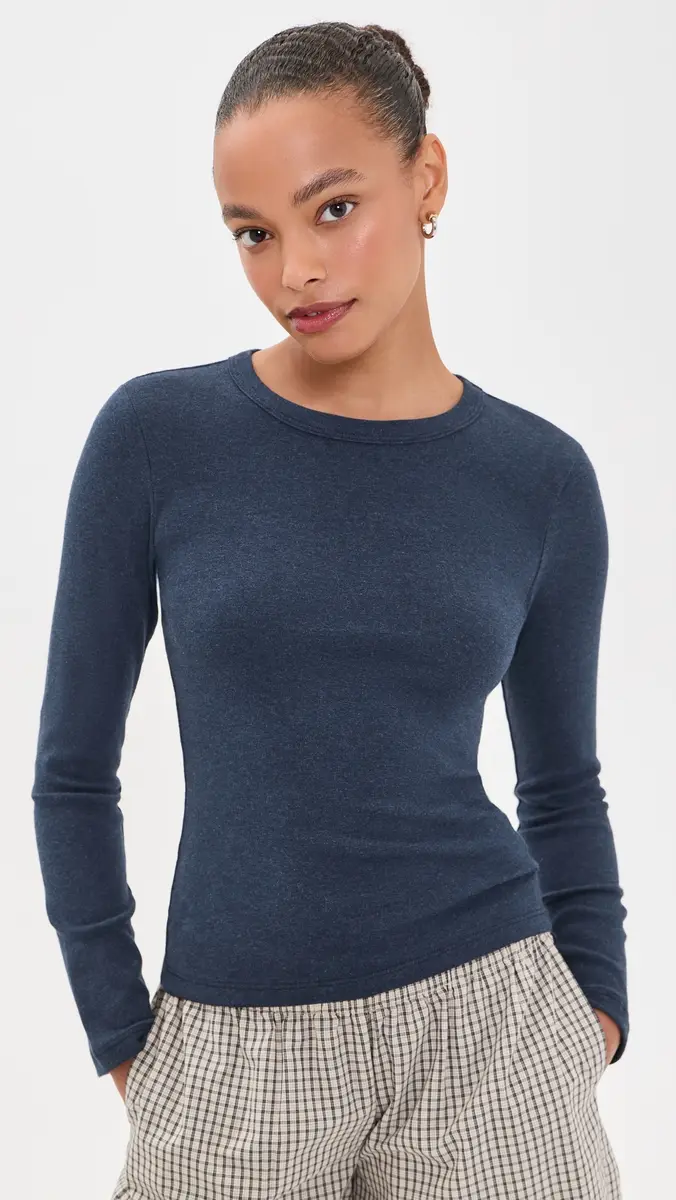 LESET Nando Slim Fit Long Sleeve Tee | Thumbnail 2