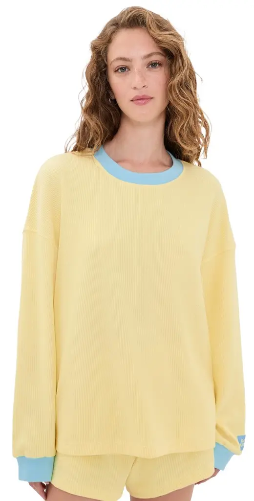 Daily Drills Oversized Thermal Top