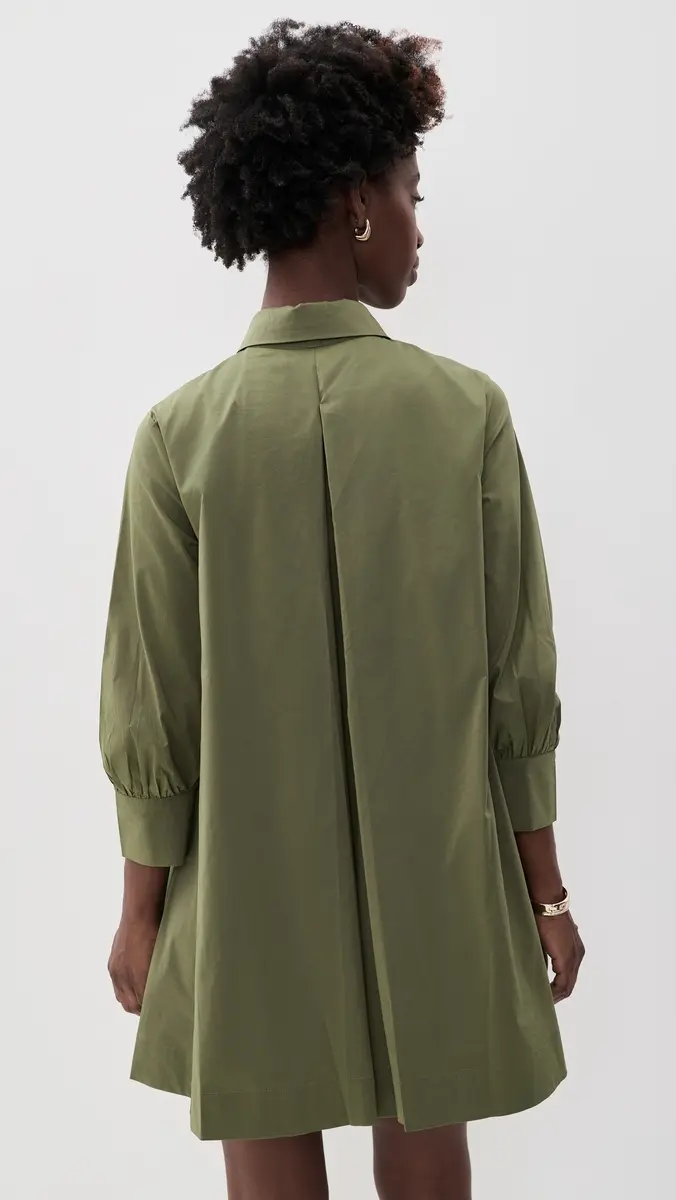 English Factory Bow Shirt Dress | Thumbnail 3 English Factory Bow Shirt Dress | Thumbnail 3
