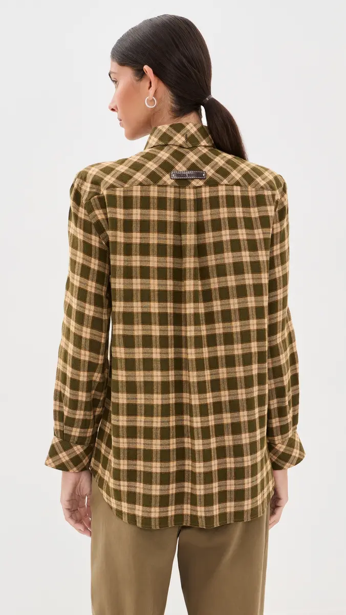 Wales Bonner Ritual Checked Flannel Shirt | Thumbnail 3