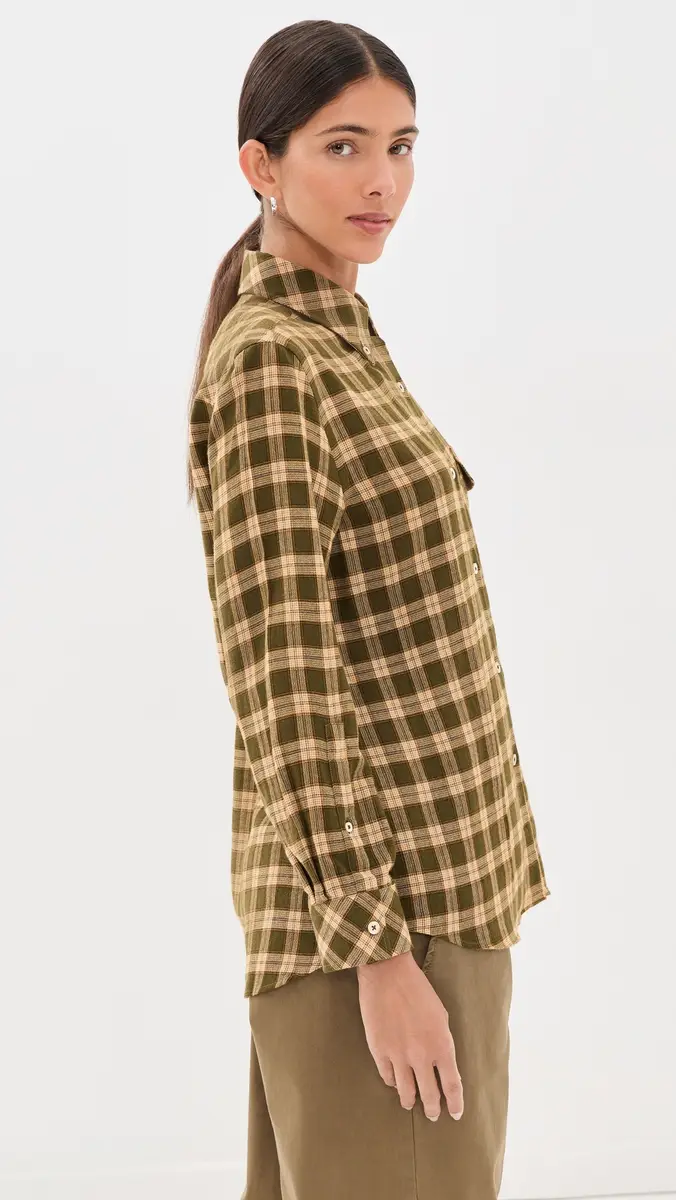 Wales Bonner Ritual Checked Flannel Shirt | Thumbnail 4