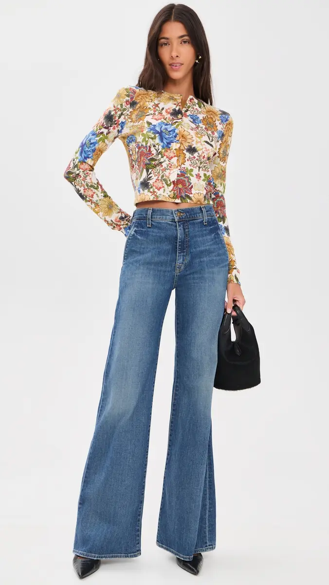 Alice + Olivia Carson Printed Cardigan | Thumbnail 5
