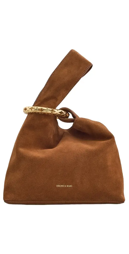 Veronica Beard SUEDE SWING BAG