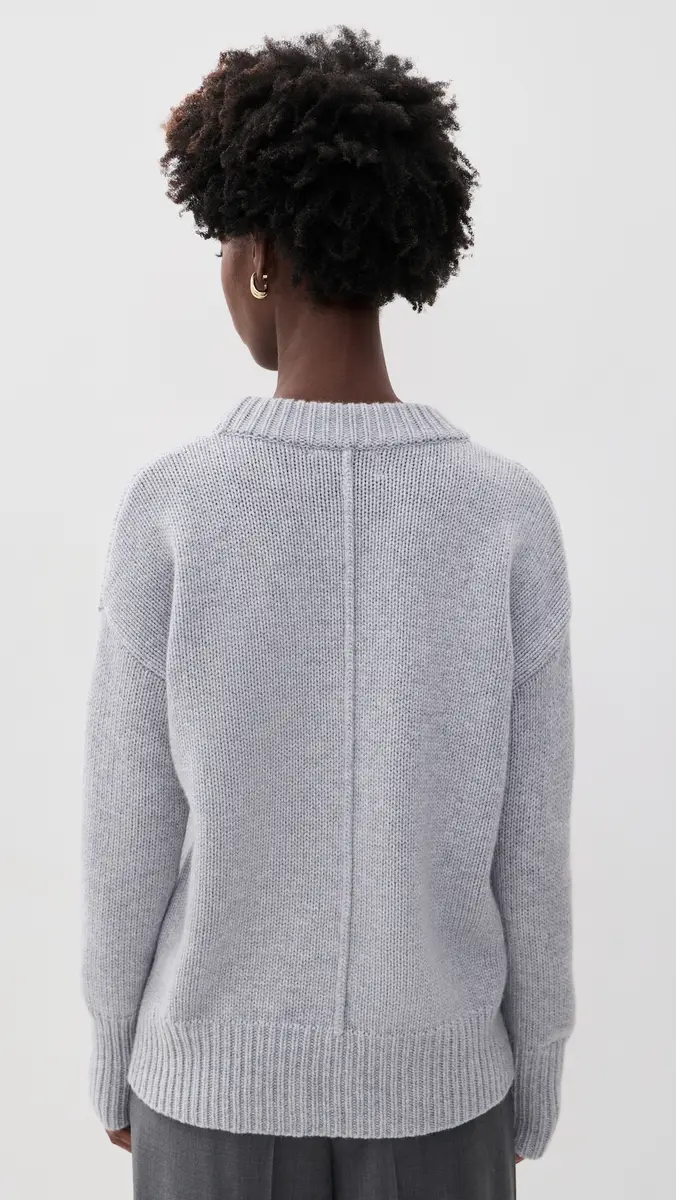 La Ligne Solid Marin Sweater | Thumbnail 3
