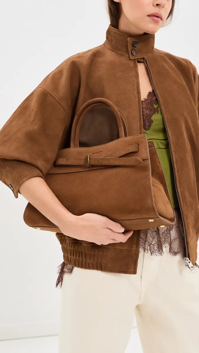 Veronica Beard Suede Dash Bag | Thumbnail 3 Veronica Beard Suede Dash Bag | Thumbnail 3