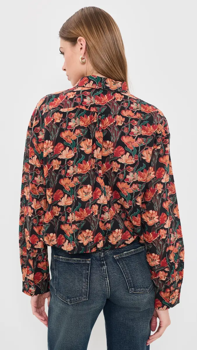 R13 Gathered Yoke Bubble Shirt | Thumbnail 3 R13 Gathered Yoke Bubble Shirt | Thumbnail 3