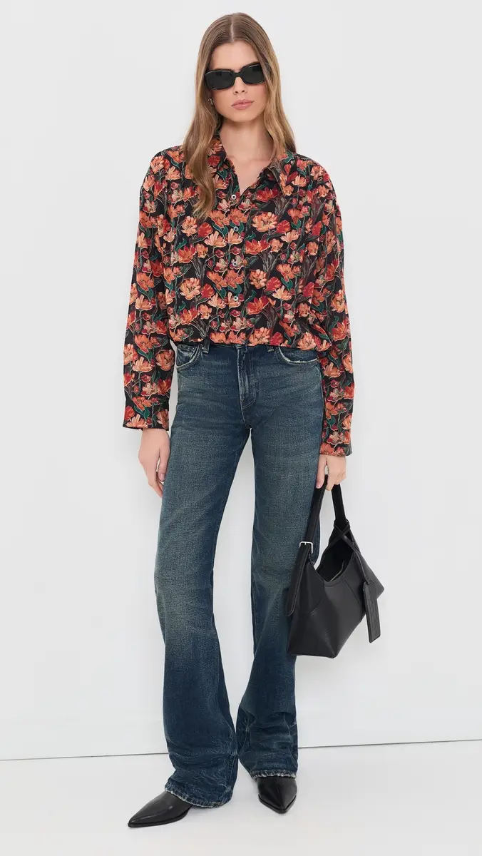 R13 Gathered Yoke Bubble Shirt | Thumbnail 5 R13 Gathered Yoke Bubble Shirt | Thumbnail 5