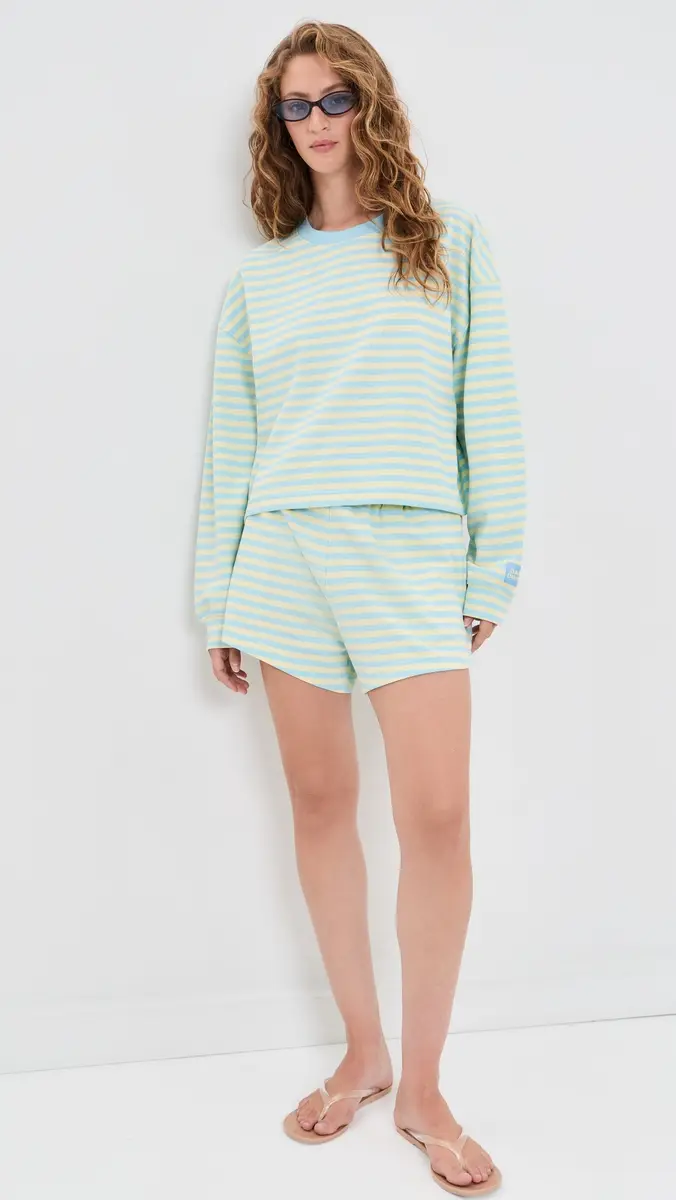Daily Drills Striped Cotton Long Sleeve Top | Thumbnail 5 Daily Drills Striped Cotton Long Sleeve Top | Thumbnail 5