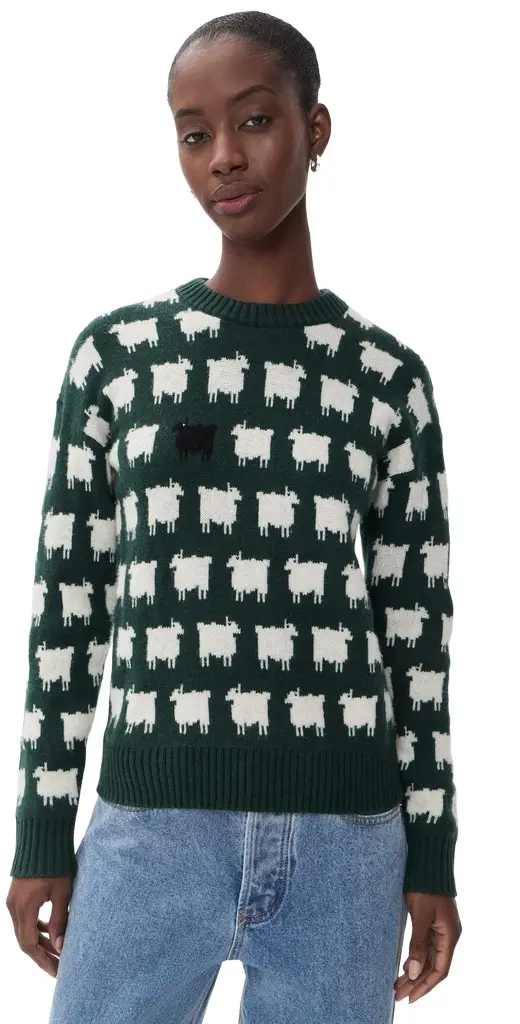 Rowing Blazers Warm & Wonderful Women's Wool Diana Edition Sheep Sweater