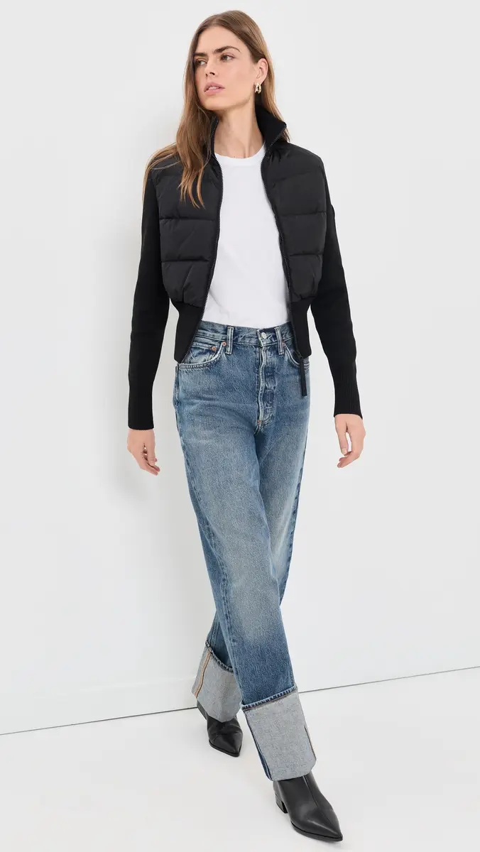 Canada Goose Wide Quilt Knit Down Jacket | Thumbnail 5
