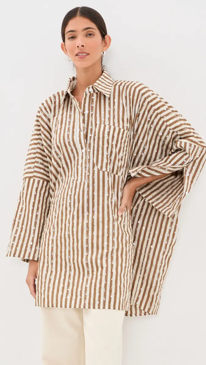 La Vie Style House Boyfriend Button Down Shirt | Thumbnail 2 La Vie Style House Boyfriend Button Down Shirt | Thumbnail 2
