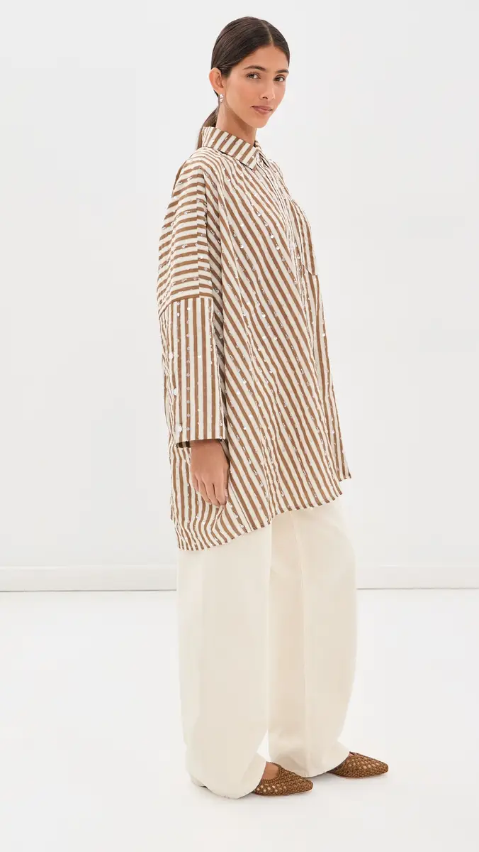 La Vie Style House Boyfriend Button Down Shirt | Thumbnail 4 La Vie Style House Boyfriend Button Down Shirt | Thumbnail 4