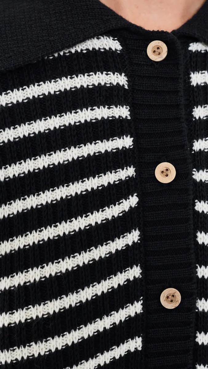 Faherty Miramar Linen Relaxed Polo | Thumbnail 6