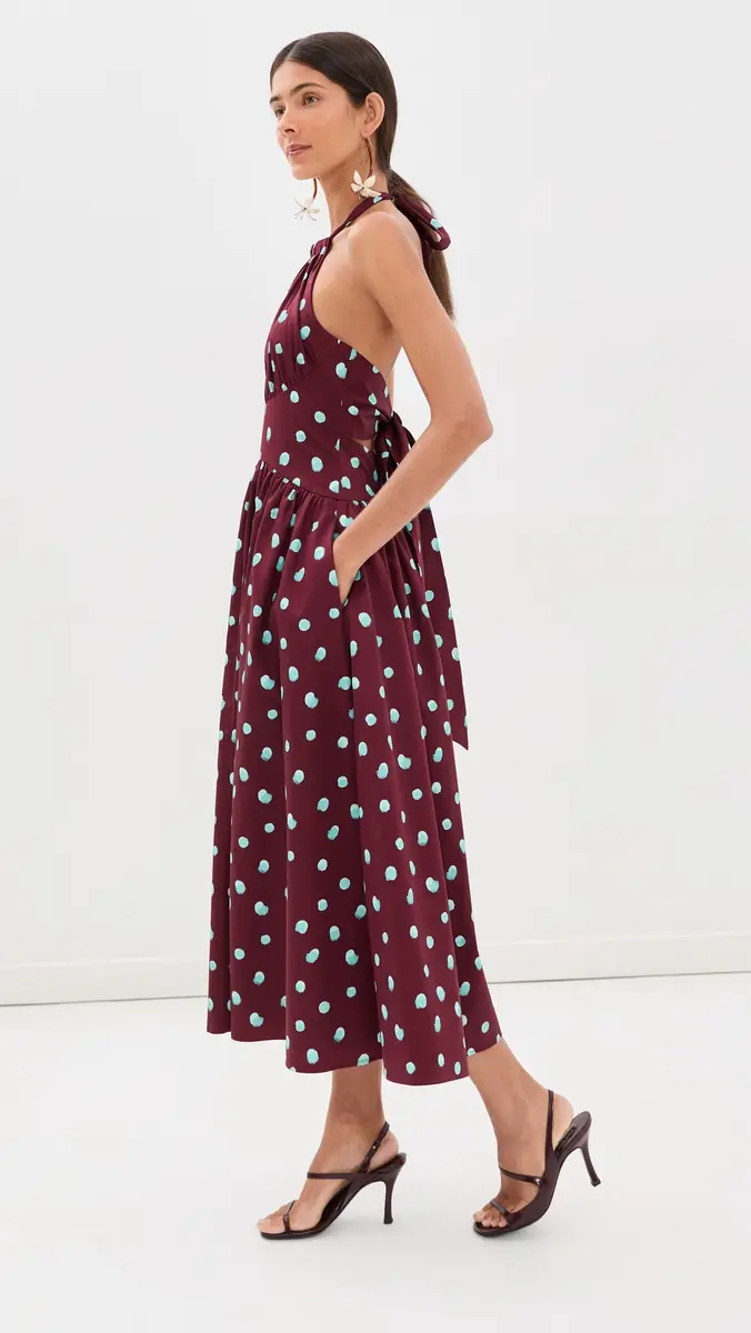 Rosie Assoulin Halter in the Name of Love Dress | Thumbnail 5