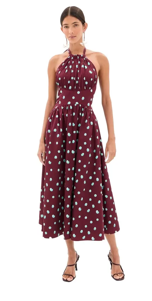 Rosie Assoulin Halter in the Name of Love Dress