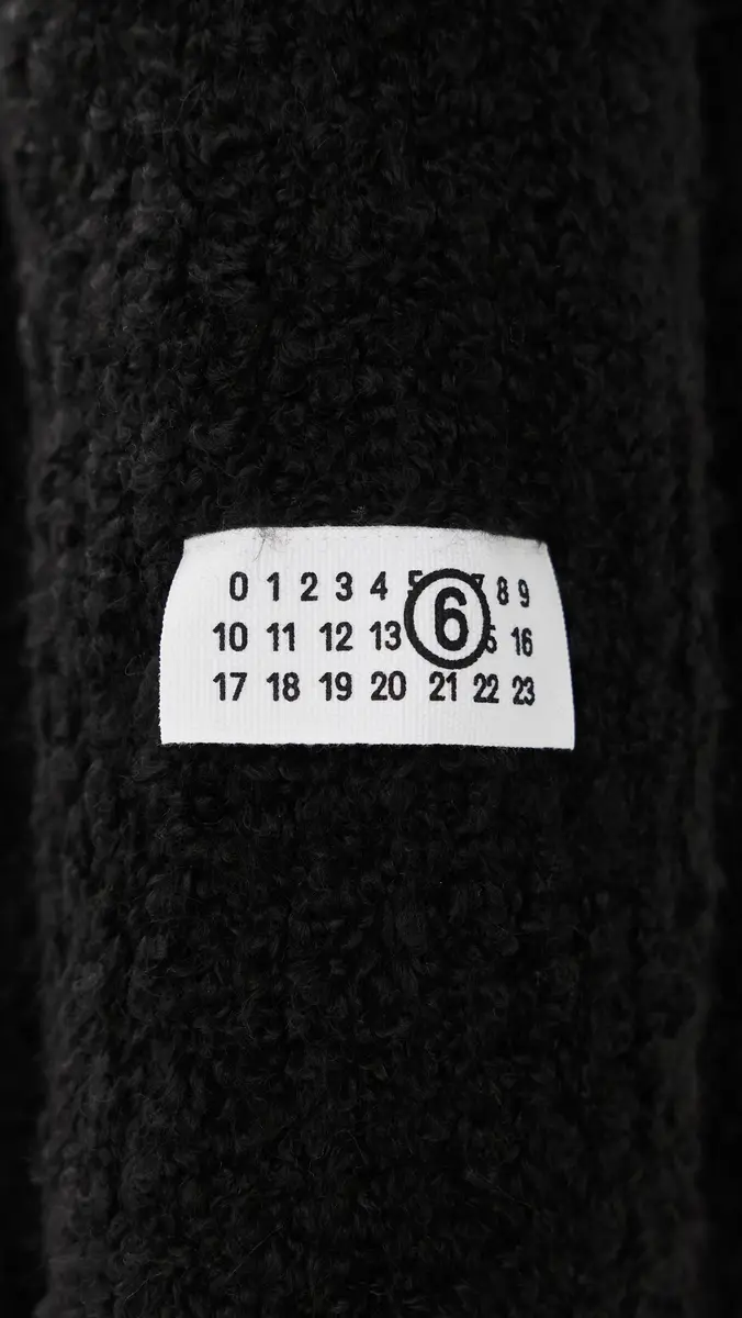 MM6 MAISON MARGIELA Boucle Crewneck Pullover | Thumbnail 6 MM6 MAISON MARGIELA Boucle Crewneck Pullover | Thumbnail 6