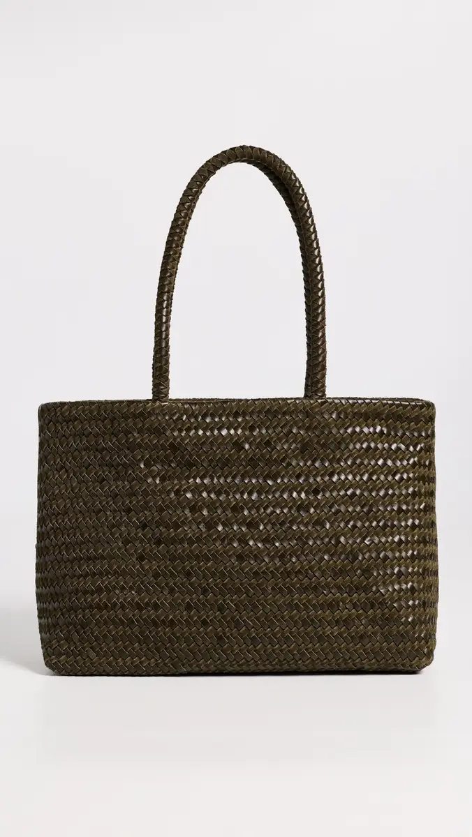 Madewell Suede Leather Handwoven Tote | Thumbnail 2 Madewell Suede Leather Handwoven Tote | Thumbnail 2