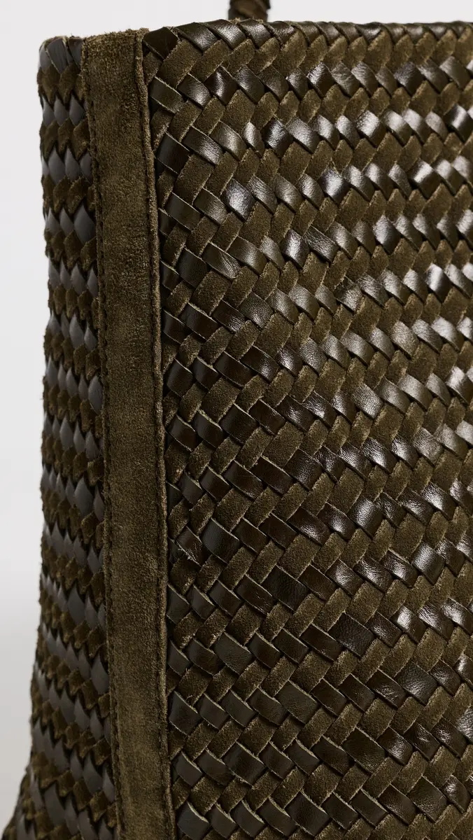 Madewell Suede Leather Handwoven Tote | Thumbnail 5 Madewell Suede Leather Handwoven Tote | Thumbnail 5