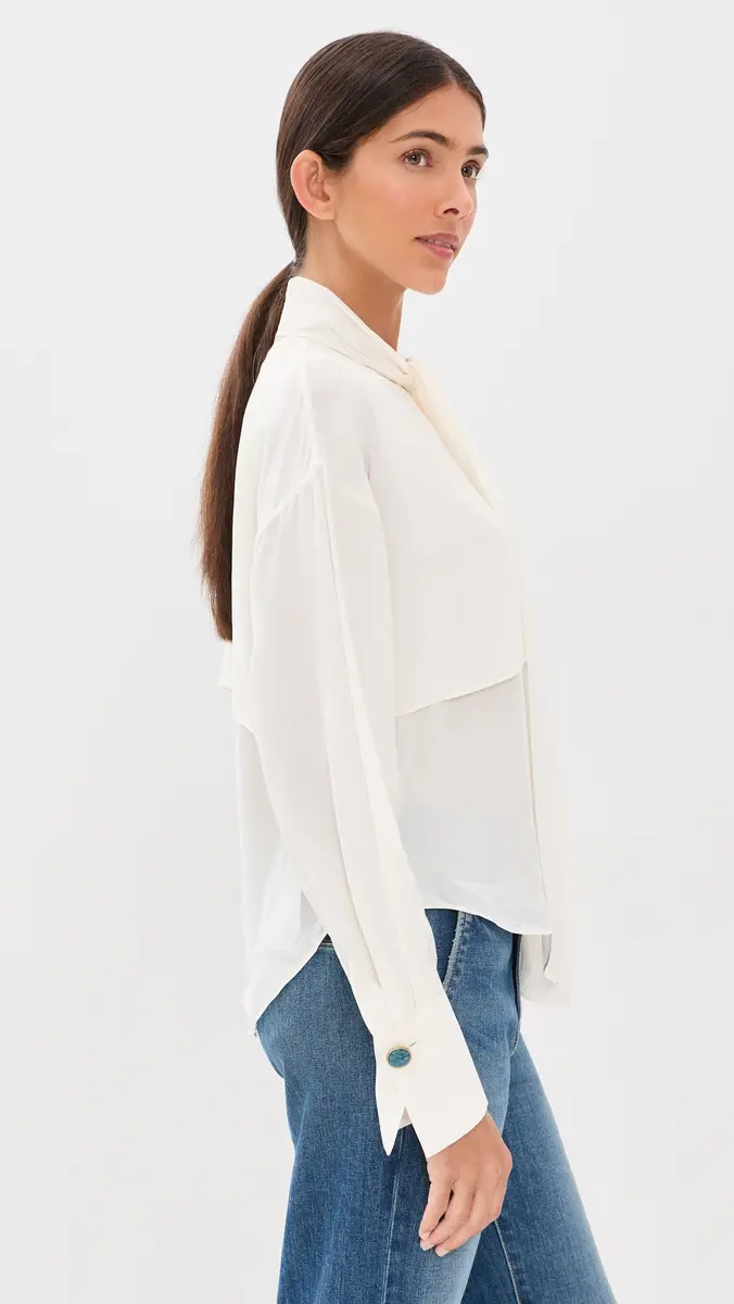 Veronica Beard Darlis Blouse | Thumbnail 4 Veronica Beard Darlis Blouse | Thumbnail 4