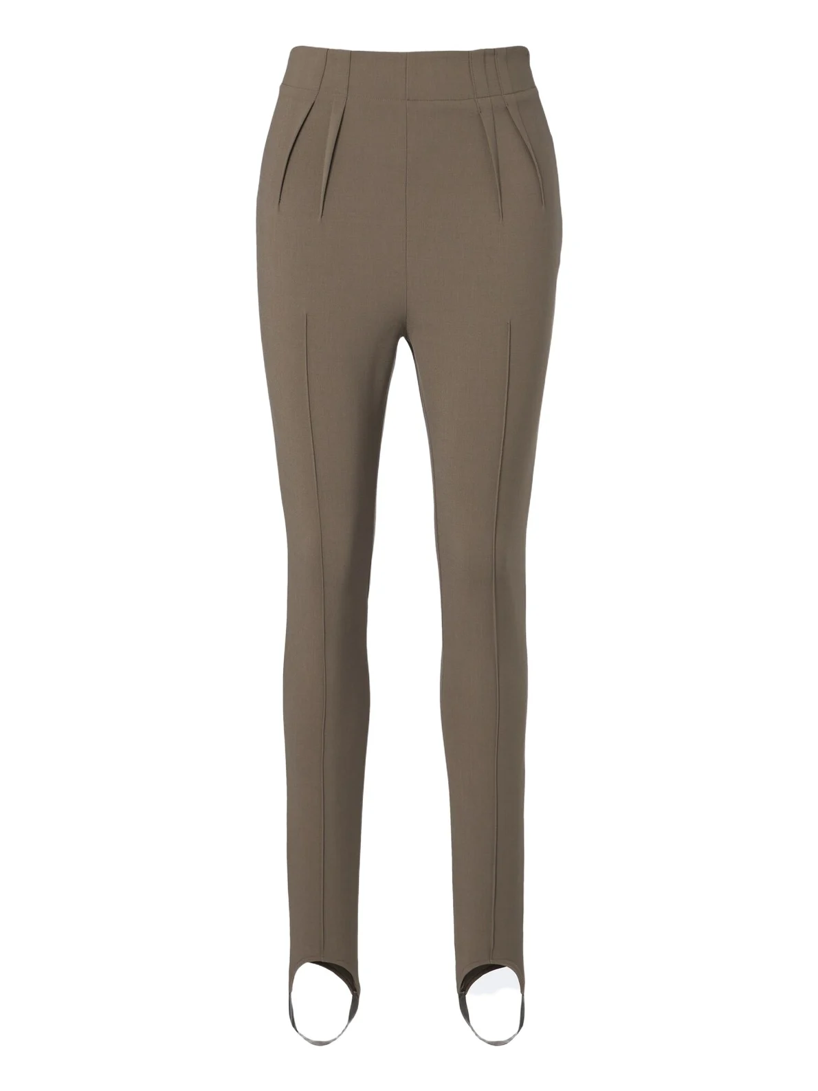 Mugler Wool-blend stirrup leggings