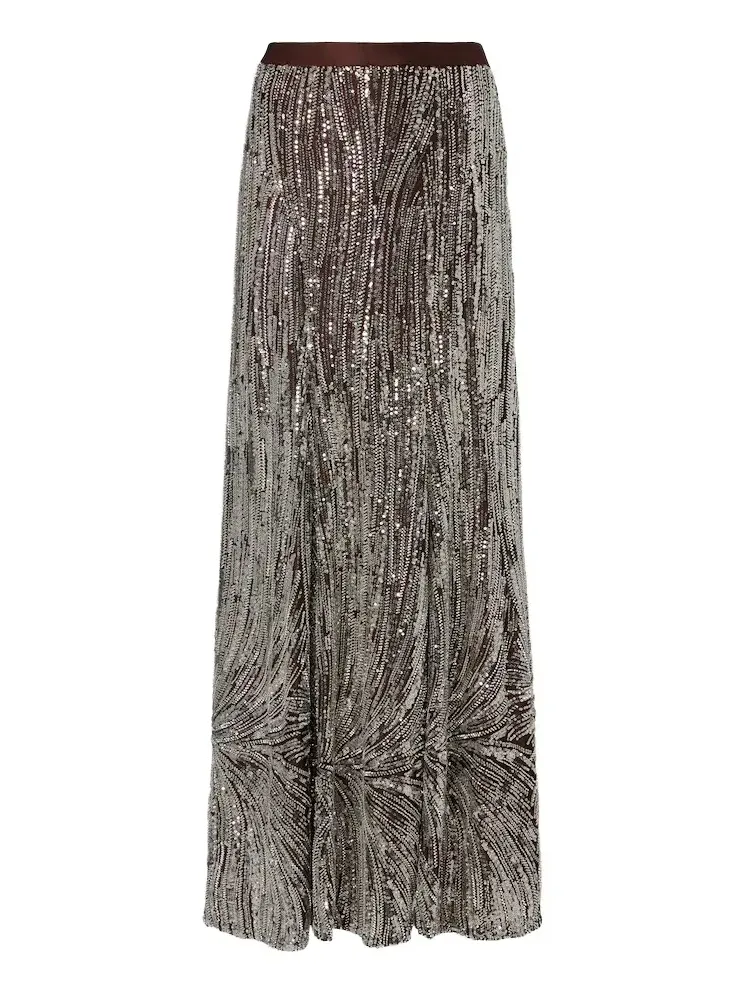Sequined maxi skirt Sequined maxi skirt