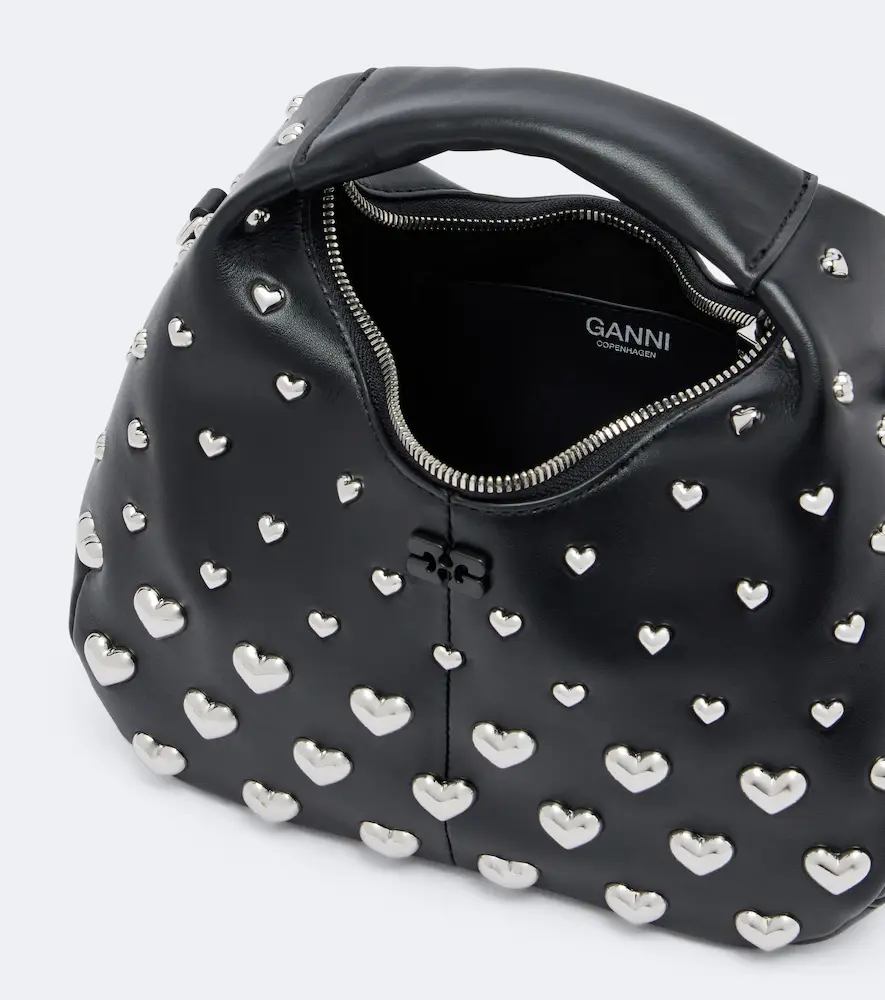 Ganni Mini studded top-handle bag | Thumbnail 2