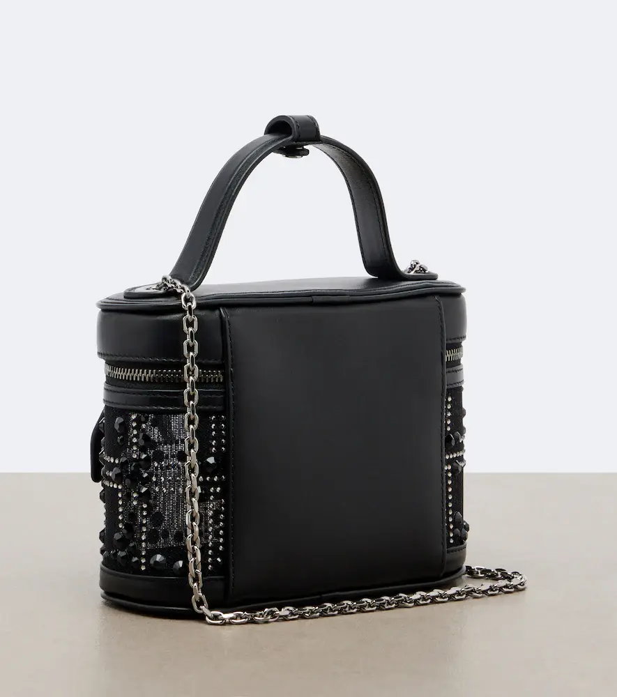 Roger Vivier Très Vivier Micro crystal-embellished vanity bag | Thumbnail 2