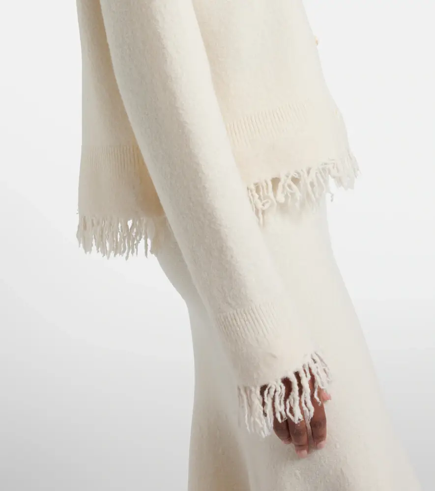Bottega Veneta Fringed wool cardigan | Thumbnail 5 Bottega Veneta Fringed wool cardigan | Thumbnail 5