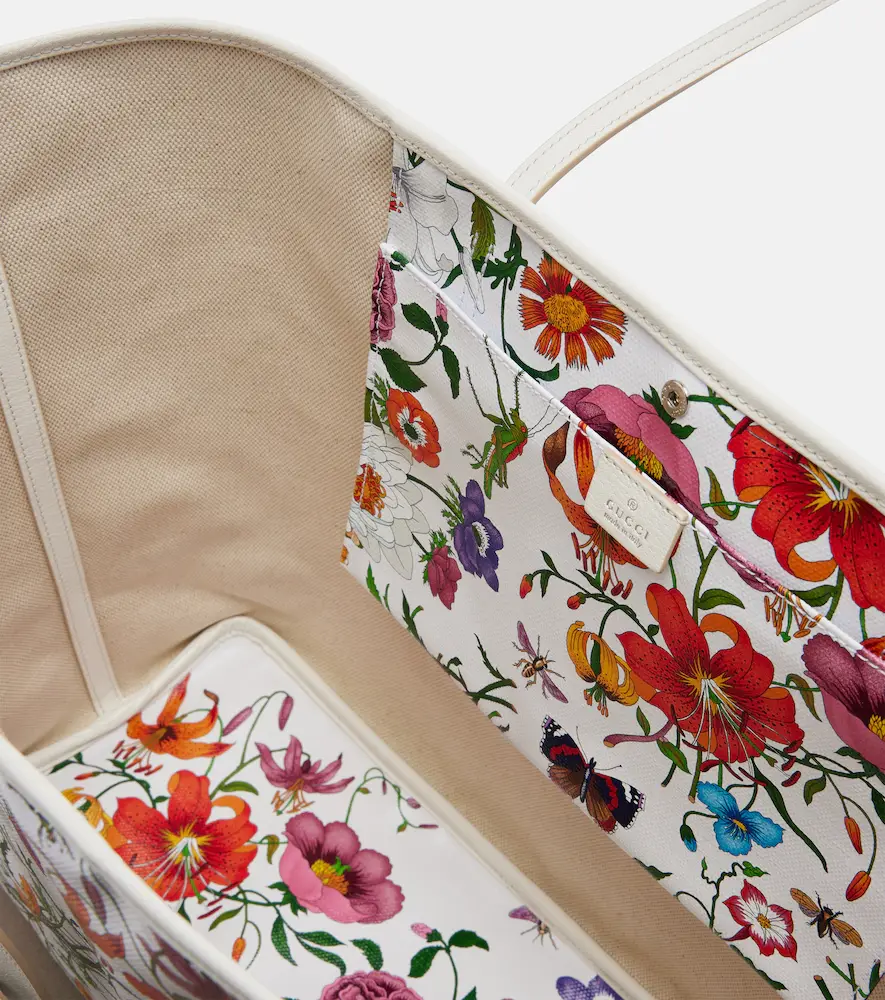Gucci Tribeca Large floral canvas shopper | Thumbnail 3 Gucci Tribeca Large floral canvas shopper | Thumbnail 3