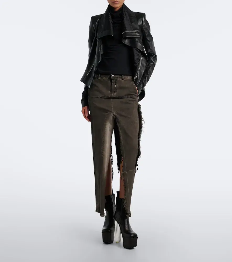 Rick Owens Beatle Kiss leather platform ankle boots | Thumbnail 6