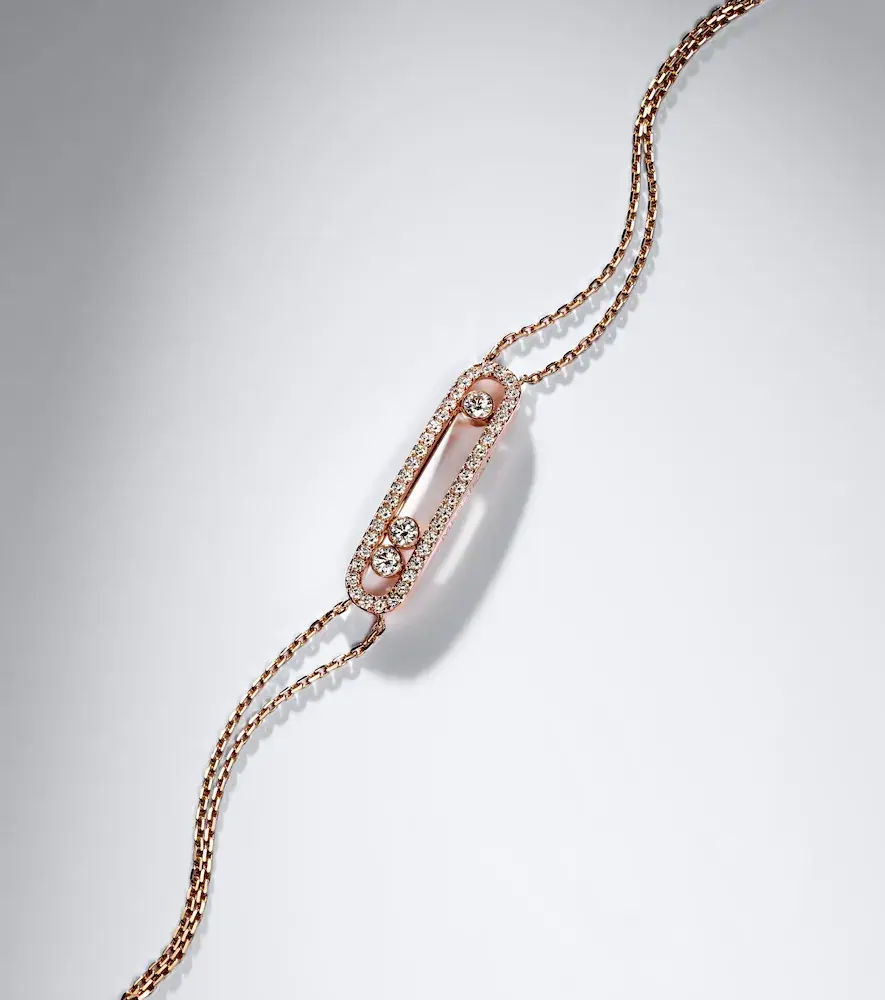 Messika Move Classique 18kt rose gold bracelet with diamonds | Thumbnail 4 Messika Move Classique 18kt rose gold bracelet with diamonds | Thumbnail 4