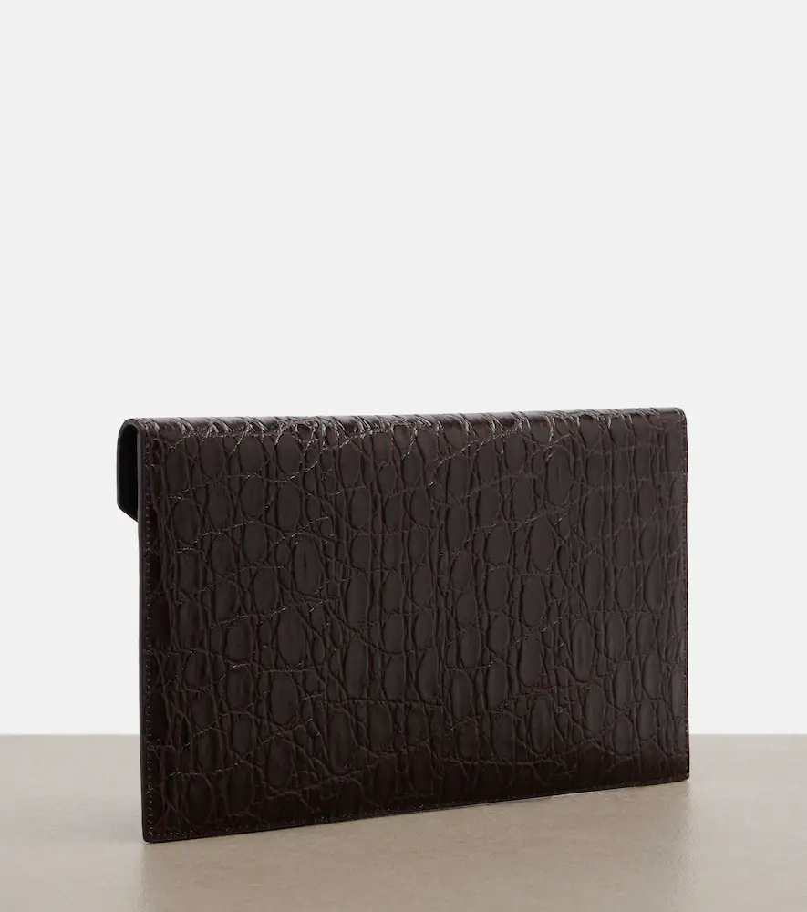 Saint Laurent Paris Cassandre leather clutch | Thumbnail 2 Saint Laurent Paris Cassandre leather clutch | Thumbnail 2