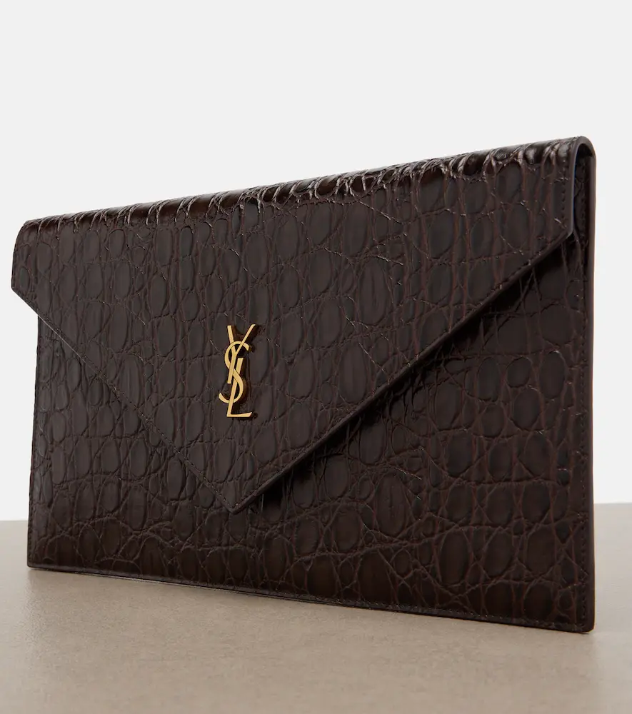 Saint Laurent Paris Cassandre leather clutch | Thumbnail 5 Saint Laurent Paris Cassandre leather clutch | Thumbnail 5