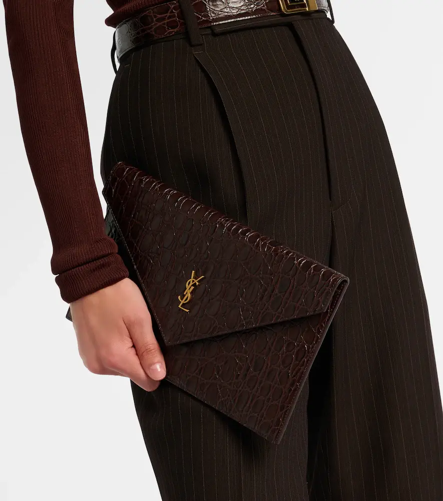 Saint Laurent Paris Cassandre leather clutch | Thumbnail 7 Saint Laurent Paris Cassandre leather clutch | Thumbnail 7