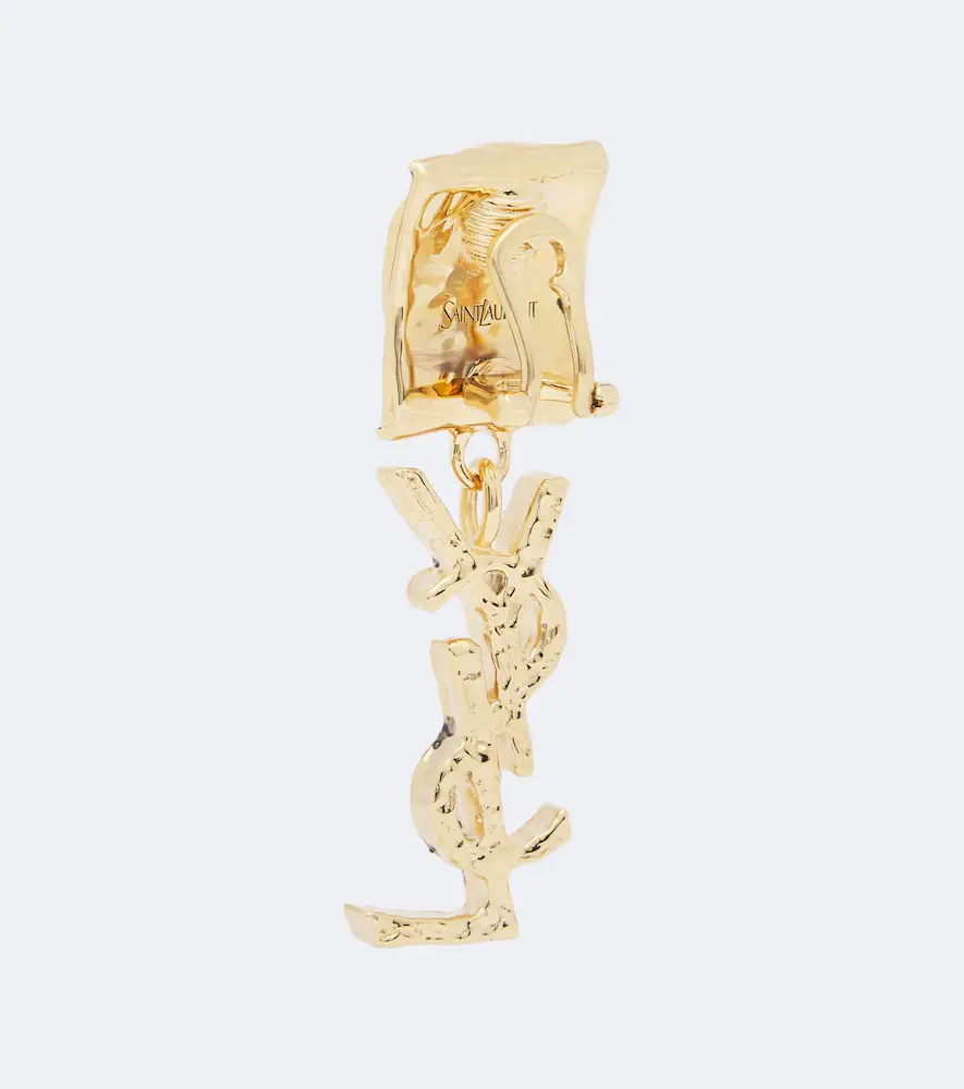 Saint Laurent Cassandre clip-on earrings | Thumbnail 2 Saint Laurent Cassandre clip-on earrings | Thumbnail 2