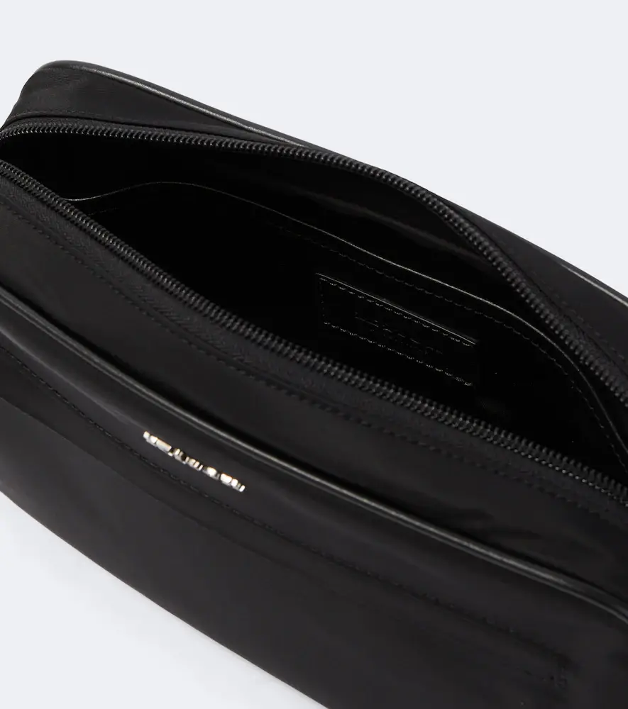 Kiton Leather-trimmed toiletry bag | Thumbnail 2 Kiton Leather-trimmed toiletry bag | Thumbnail 2