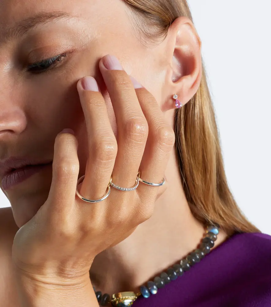 Spinelli Kilcollin Cancer sterling silver and 18kt gold ring with diamonds | Thumbnail 4 Spinelli Kilcollin Cancer sterling silver and 18kt gold ring with diamonds | Thumbnail 4