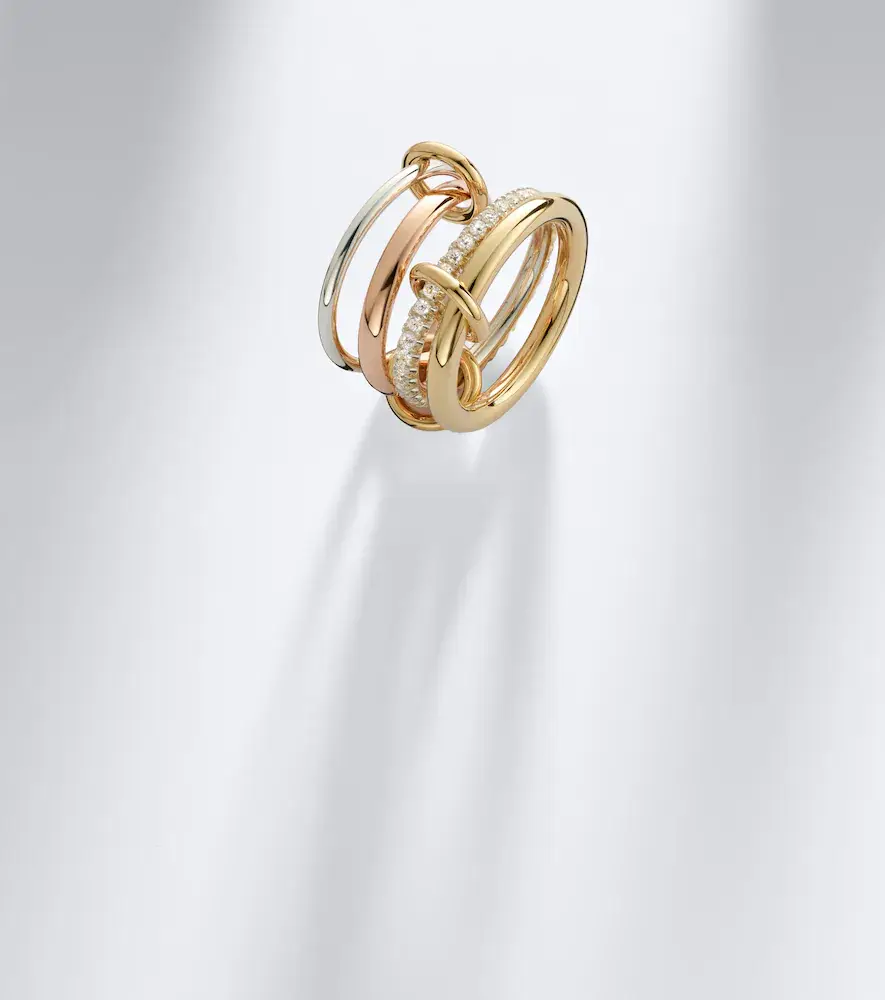 Spinelli Kilcollin Cancer sterling silver and 18kt gold ring with diamonds | Thumbnail 5 Spinelli Kilcollin Cancer sterling silver and 18kt gold ring with diamonds | Thumbnail 5